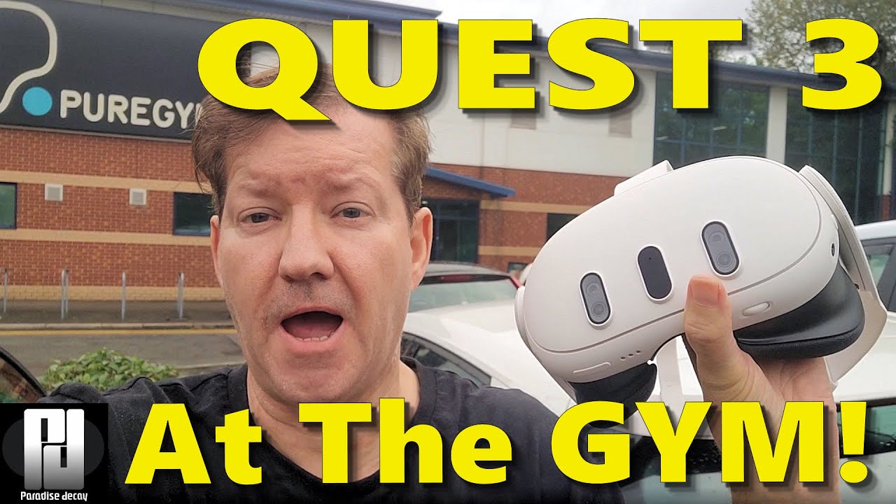 Quest 3 MIXED REALITY Boxing at the GYM! // Thrill Of The Fight & Les