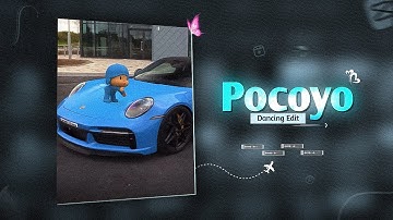 Instagram Trending Pocoyo dancing Video Tutorial | Comolo veve lo lo Edit | In CapCut
