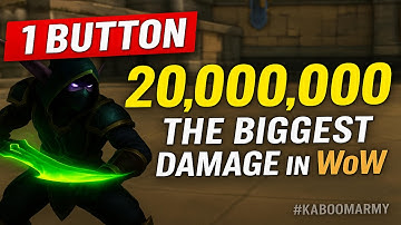 I Hit 20,000,000 DAMAGE with a SINGLE ROTATION Button as an Assassination Rogue in War Within 11.1.5