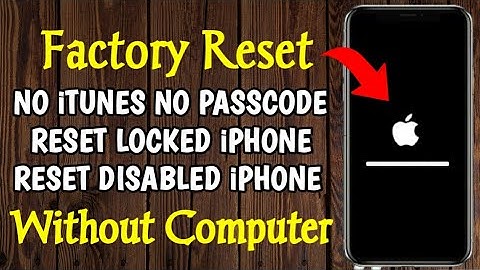 Erase iPhone Without Apple iD Password 2025 | Factory Reset Disable & locked iPhone Without Computer