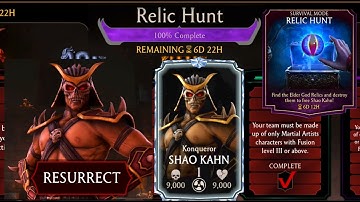 MK Mobile Relic Hunt is BACK! 2021 Relic Hunt Gameplay
