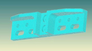 Polyonica Software remeshing an index plate part
