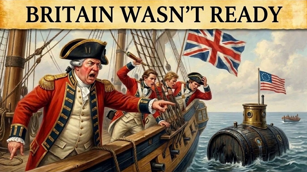 On the night of September 6, 1776, a 27-year-old sergeant named Ezra Lee sealed himself inside a wooden shell barely larger than a wine barrel and opened a valve at his feet, sinking beneath New...