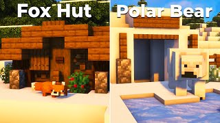 3 Simple Pet Houses in Minecraft: WINTER Edition