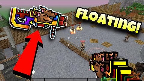Floating Polygon Gallery Glitch! | Pixel Gun 3D