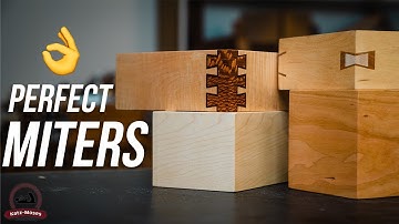 Perfect Miters Joints are Harder than They Look