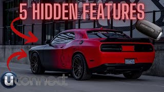 5 HIDDEN FEATURES On Your Dodge CHALLENGER CHARGER  & JEEP |Scatpack, Hellcat, & More NEW Features|