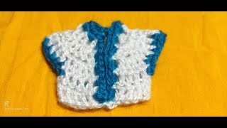 How to make crochet choli for 5 - 6 no size Bal Gopal JI