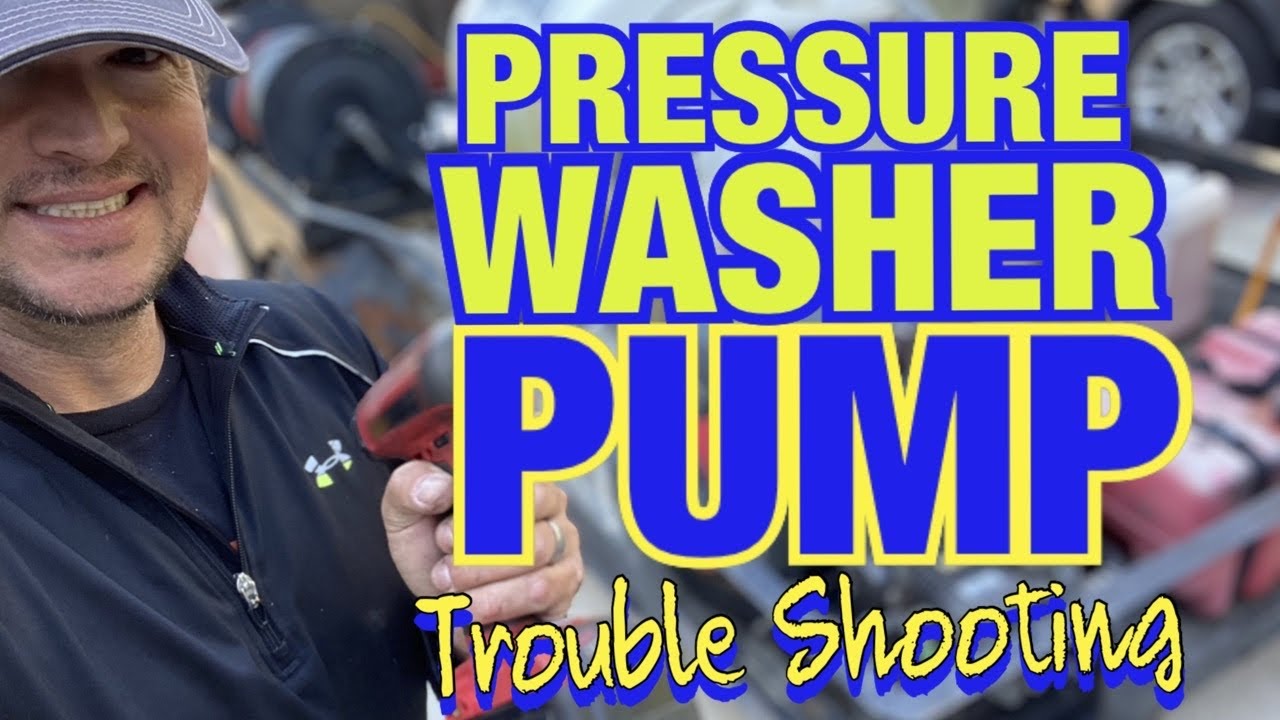 Pressure Washer Pump Repair Low Pressure and Cavitation YouTube