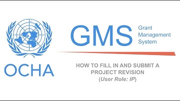 How to fill in and submit a Project Revision (+ the review/approval process) - Implementing Partners