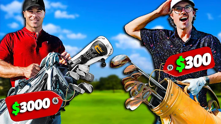 Pro Golfer Plays With $300 Clubs Vs. Scratch Golfer With $3000 Clubs