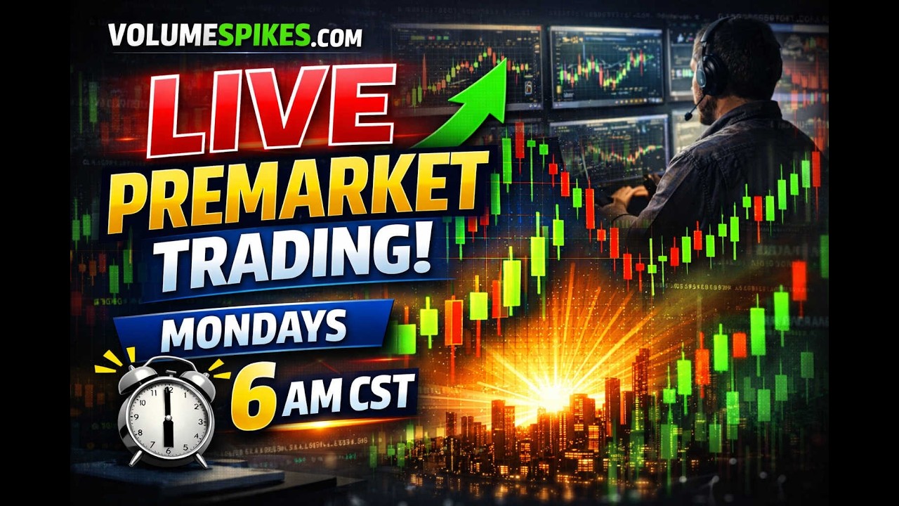 FREE Live PreMarket Trading - Starts at 5:55 am cst - YouTube