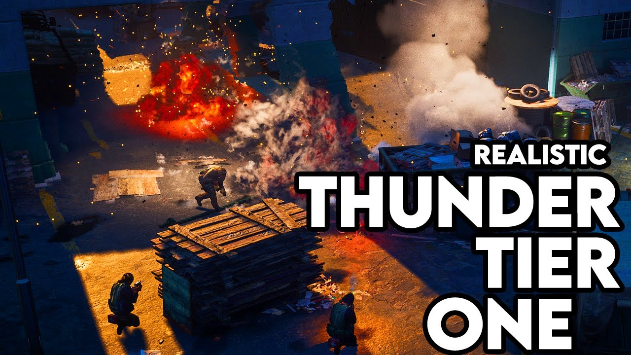 THUNDER TIER ONE New tactical Top-Down Shooter Game - Realistic ...