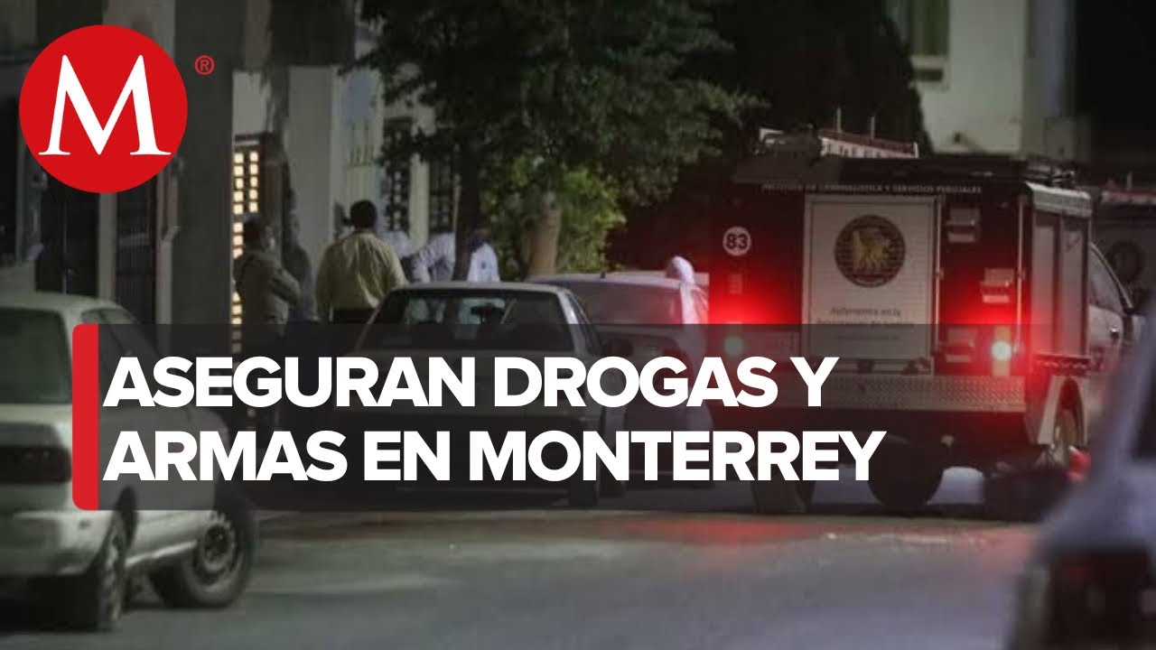 9 detenidos durante operativos en Monterrey