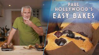 How to bake the most DELICIOUS Blueberry Muffins | Paul Hollywood's Easy Bakes