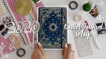 My 2020 Bullet Journal Setup