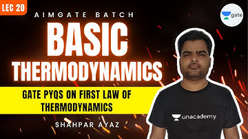 GATE PYQs On First Law of Thermodynamics | L 20 | AimGATE | GATE 2022 | Shapar Ayaz