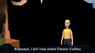 Caillou And Clic Caillou Ruin The School Playgrounded