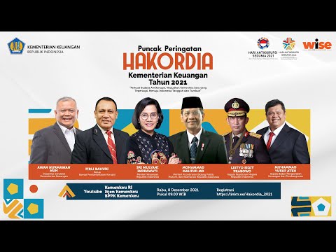 [LIVE] - Peringatan Hakordia Kementerian Keuangan 2021