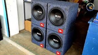 1500W JBL subwoofer box /12inch handmade/ - YouTube