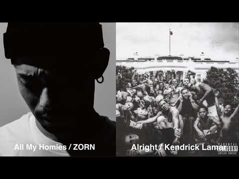 【mashup】All My Homies / ZORN & Alright / Kendrick Lamar