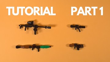 Lego Weapons and Guns part 1