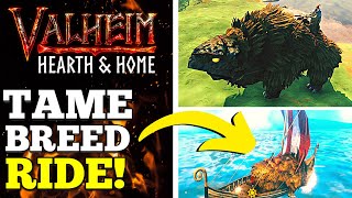 Famous How To Tame, Breed & Ride Lox in Valheim! +BOATS!? Wealth