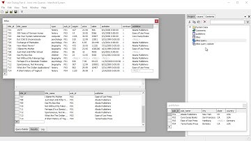 Join Dialog Part 4 - Joins into Queries