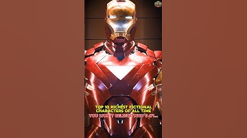 Top 10 Richest Fictional Characters of All Time. #fictional #character #rich #shorts #top10 #top