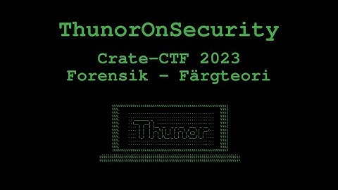 Färgteori Challenge from Crate-CTF 2023 (Forensics Tutorial)