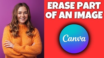 How To Erase Part of An Image On Canva | Canva Tutorial