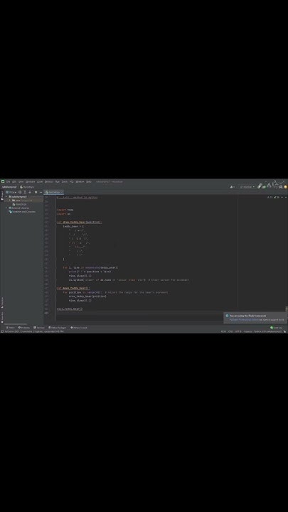 Happy Teddy day Code version || Python code || Teddy with Python #code ...