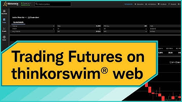 How To Trade Futures on thinkorswim® web