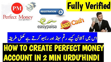 How to create Perfect Money account & How to Verify Perfect Money Account | 2021 Step by Step Guide