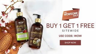 WOW SKIN SCIENCE Hair Care &amp; Skin Care Products | WOW Apple Cider Vinegar Shampoo | #TheWOWSomeSale