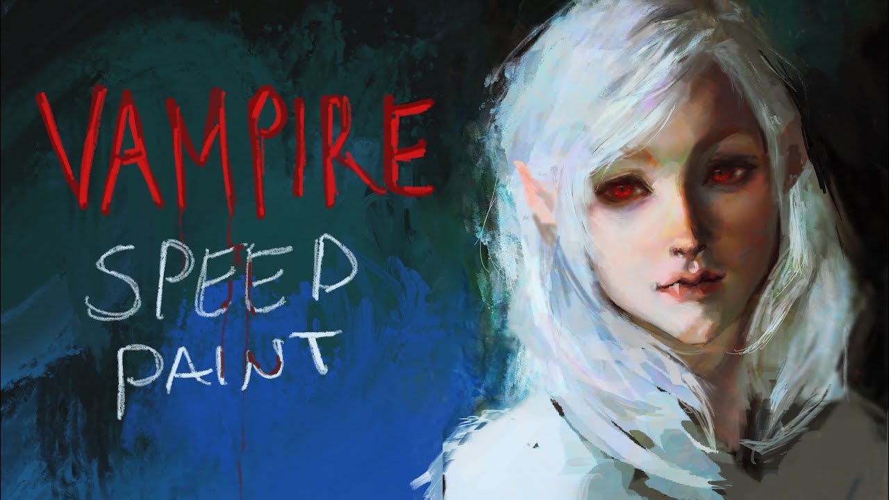 vampire SPEEDPAINT! - YouTube