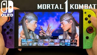 Mortal Kombat 1 - Liu Kang vs Liu Kang Nintendo Switch Gameplay | Nintendo Switch Oled Gameplay