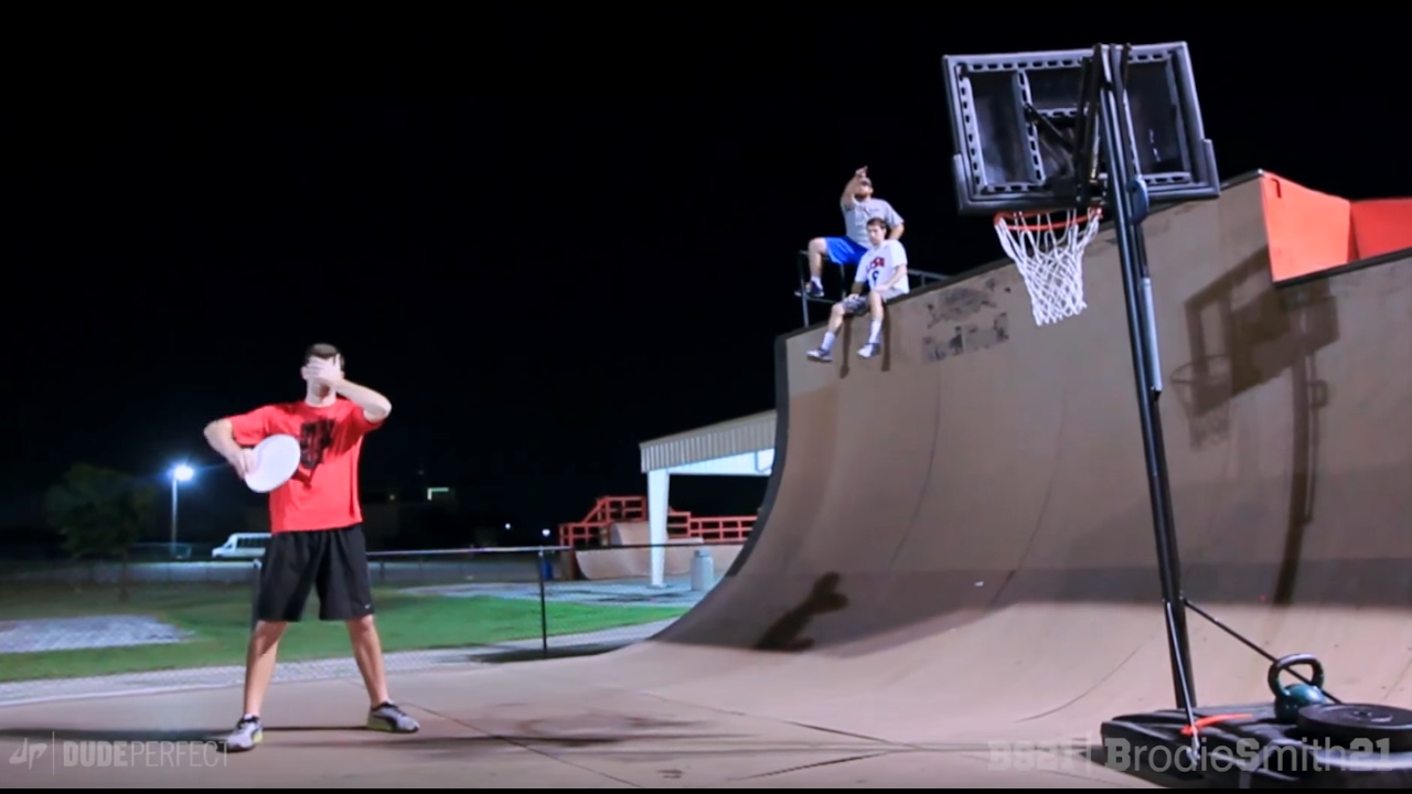 Epic Trick Shot Battle 2 | Dude Perfect vs. Brodie Smith