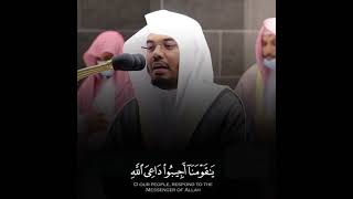 Yasser Al Dosari Beautiful Recitation of Surah Al-Ahqaf | #Shorts