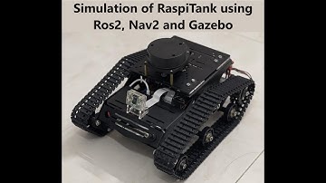 RaspiTank using Gazebo Simulation
