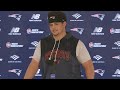 A.J. Brown introduced at first practice with the Patriots