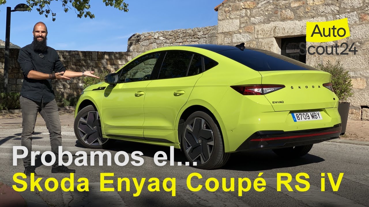 ⚡ Skoda Enyaq iV Coupé 🏁 RS 🏁, Prueba / Review en español