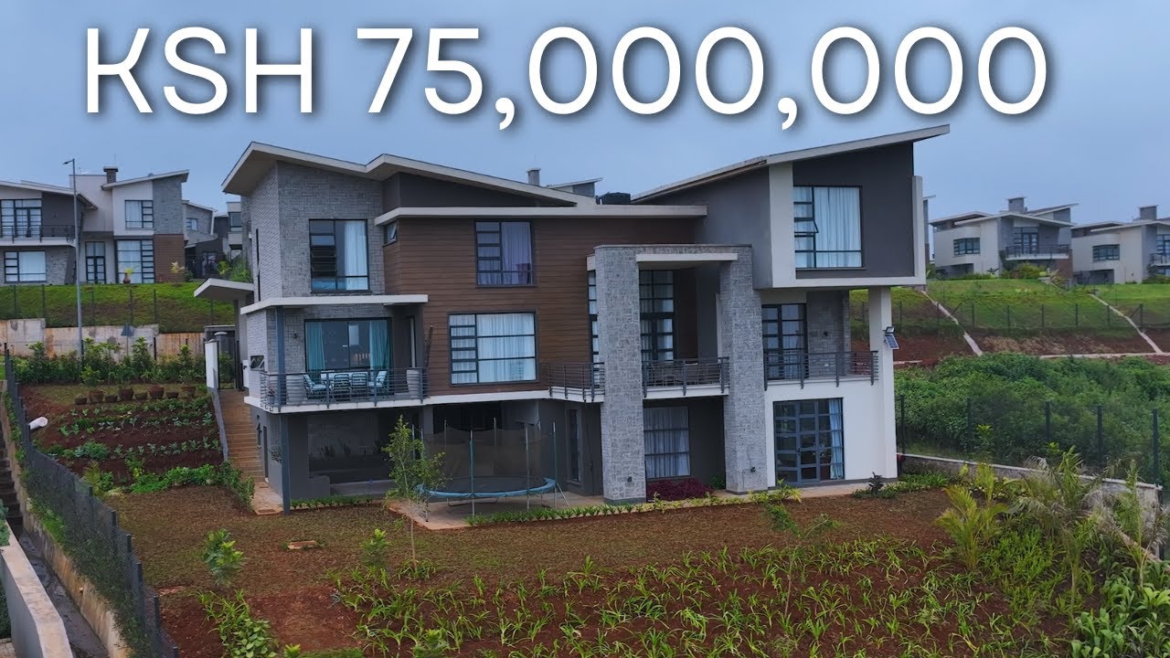 Внутри особняка с 5 спальнями за 75 000 000 кенийских шиллингов #экскурсия по дому в #Тилиси #Тиг...