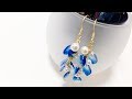 【UVレジン】鱗のピアスを作ってみた【ワイヤー】@ヤマイ