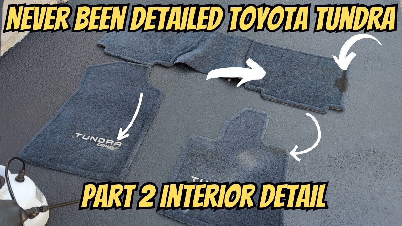 Dirty Toyota Tundra Truck Interior Detail Part 2 Lake Stevens Auto