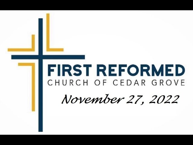 First Reformed Church - Cedar Grove, WI Live Stream