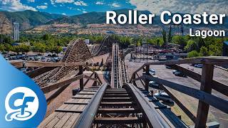 Roller Coaster front seat on-ride 4K POV @60fps Lagoon