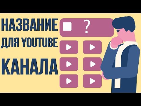 Как придумать название канала на youtube. Как правильно назвать канал. Как назвать свой канал.