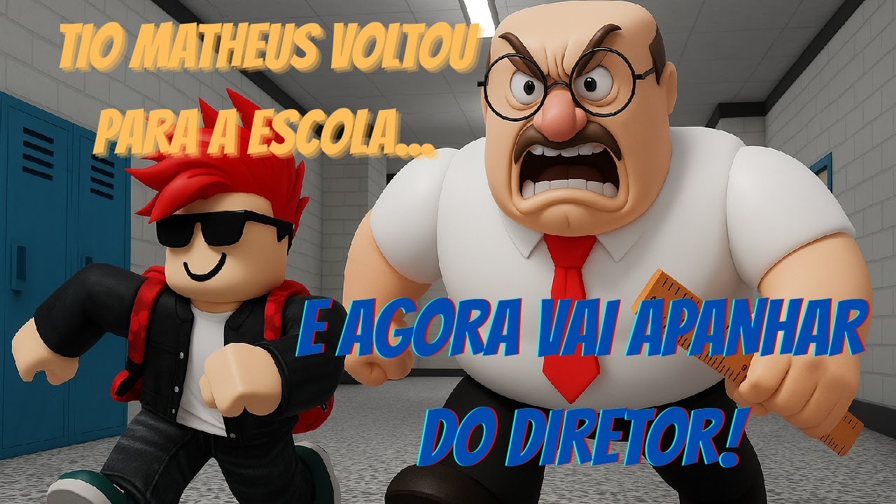 TIO MATHEUS VOLTOU PARA A ESCOLA !!! 😱😱😱 E agora precisa escapar!