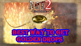 Best Way To Farm The Den Drops - Aot 2 Final Battle